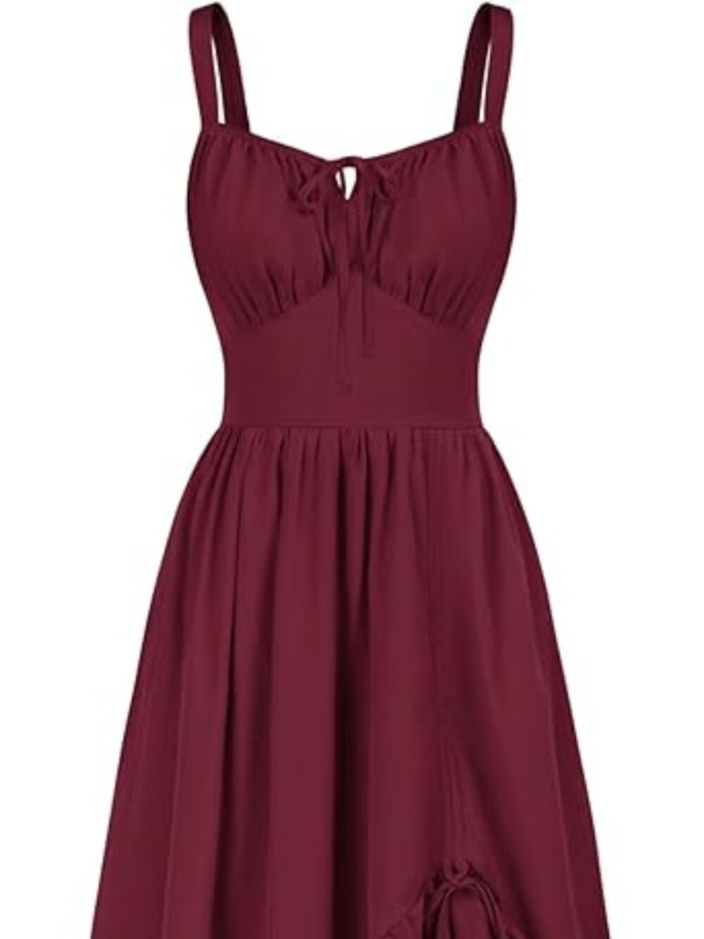 Scarlet Darkness Renaissance Dress Women Summer Corset Dress Flowy Sleeveless S
